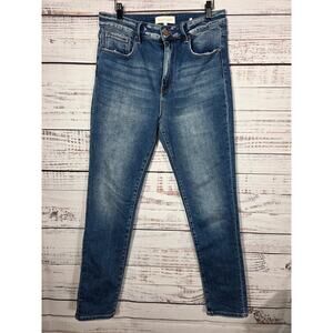 RISEN Jeans Women 11/30 Medium Wash High Rise Skinny Stretch Denim Mid Rise